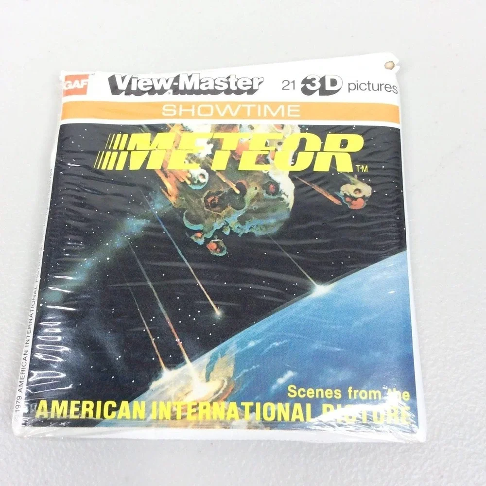 Vintage 1979‎ View Master GAF Meteor K46 Showtime 3 Reel Set